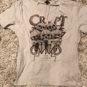 Topshop band T-shirt size US 10